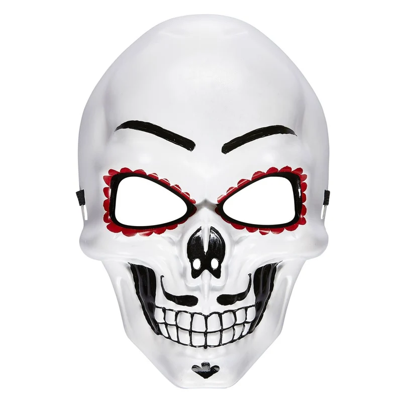 Dia De Los Muertos Masker Wit