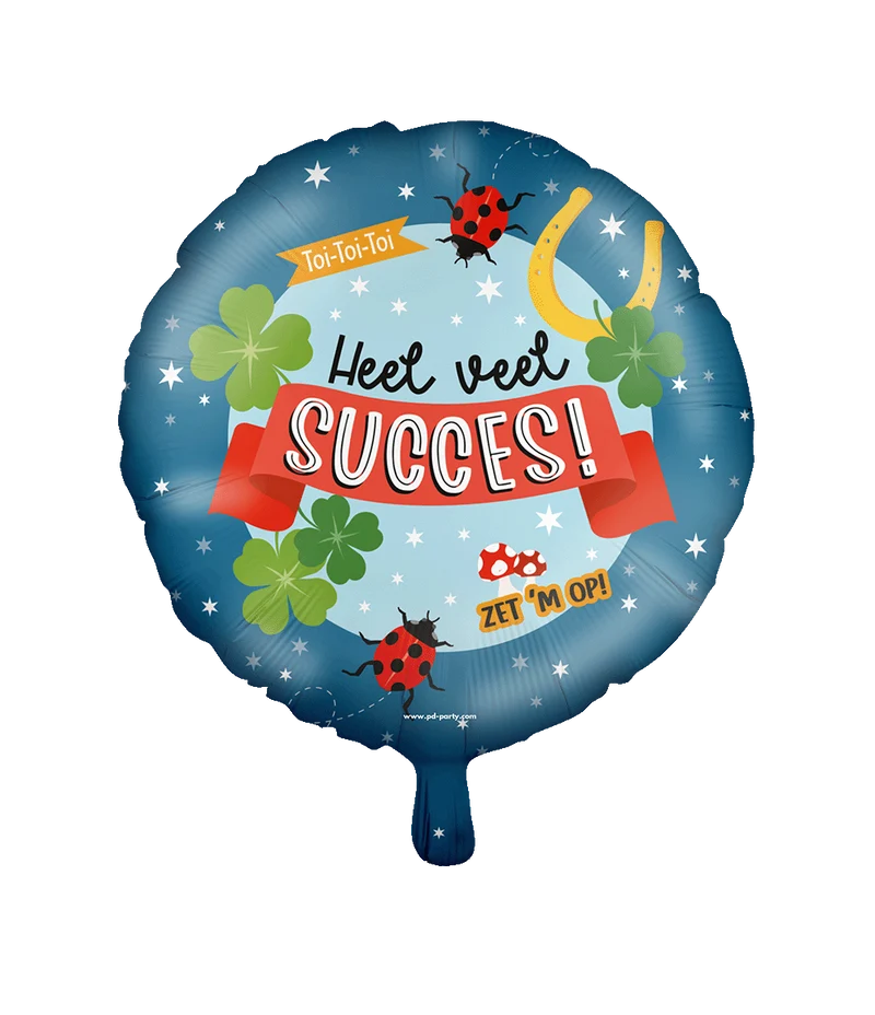 Veel Succes Helium Ballon Gekleurd Leeg 46cm