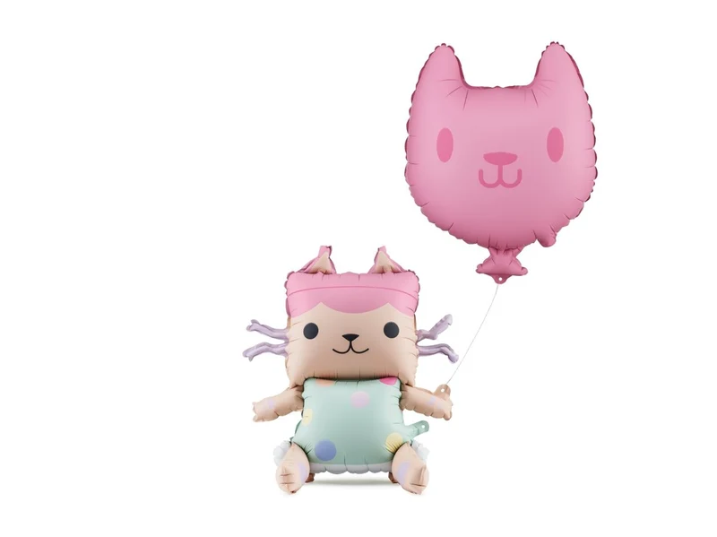 Gabby'S Dollhouse Helium Ballon Baby Box & Kat Leeg 35cm