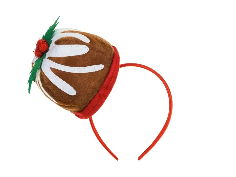 Kerst Haarband Cupcake 19cm