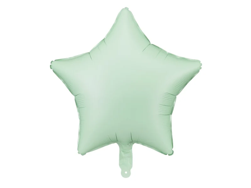 Ster Helium Ballon Turquoise Leeg 48cm