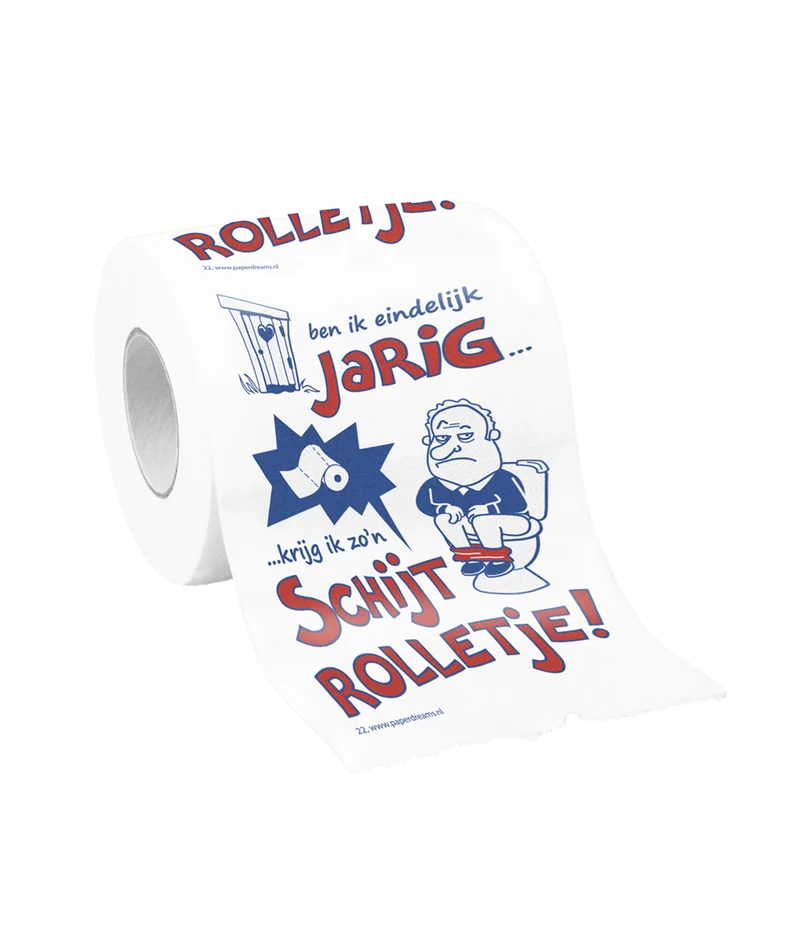 Toiletpapier Schijtrolletje