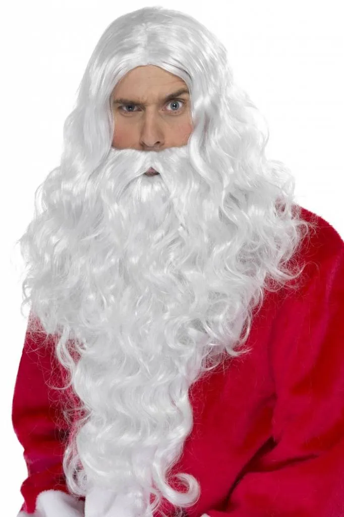 Sinterklaas Baard En Pruik Lang