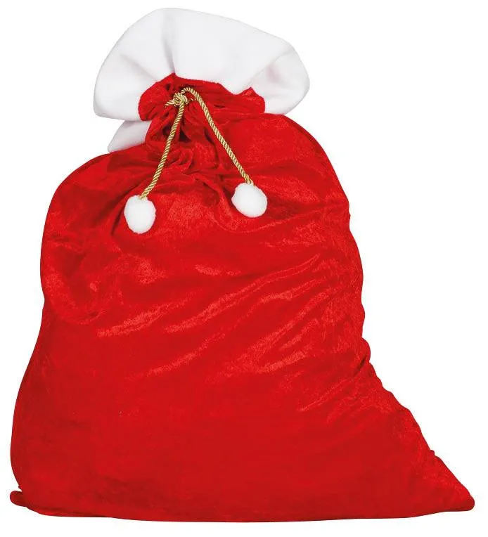 Kerstzak Rood 95cm