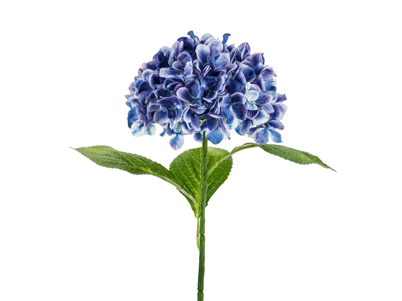 Blauwe Nep Bloem Hortensia 69cm