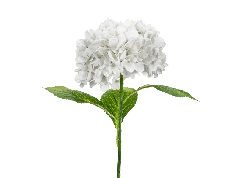 Witte Nep Bloem Hortensia 69cm