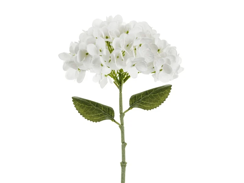 Witte Nep Bloem Hortensia 35cm