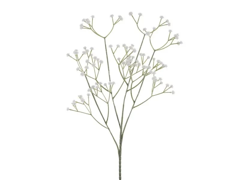 Witte Nep Bloem Vlierbloesem 62cm