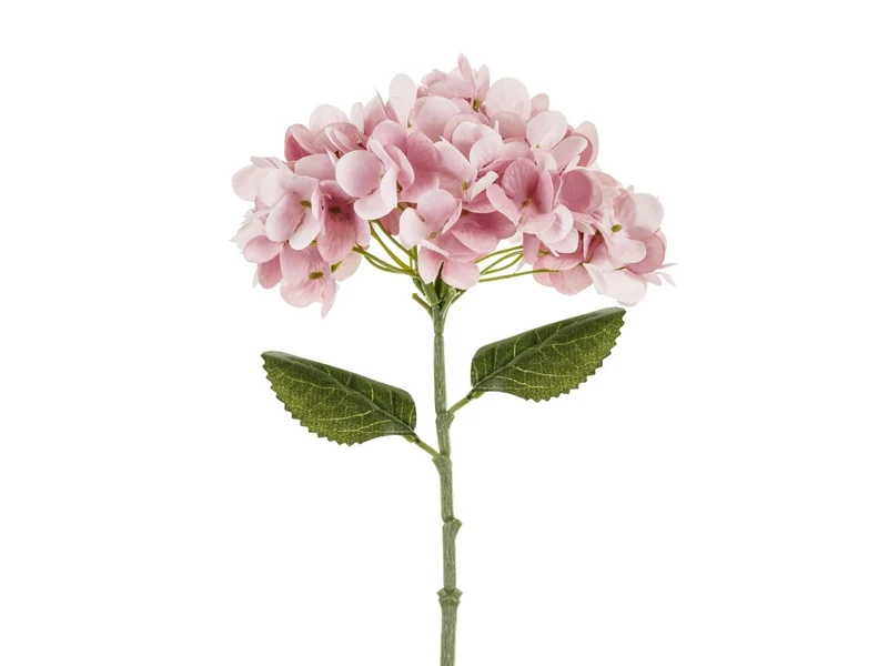 Roze Nep Bloem Hortensia 35cm
