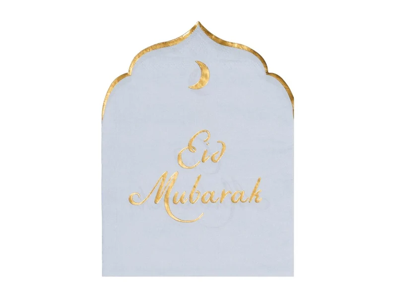 Eid Mubarak Servetten 23cm 12st