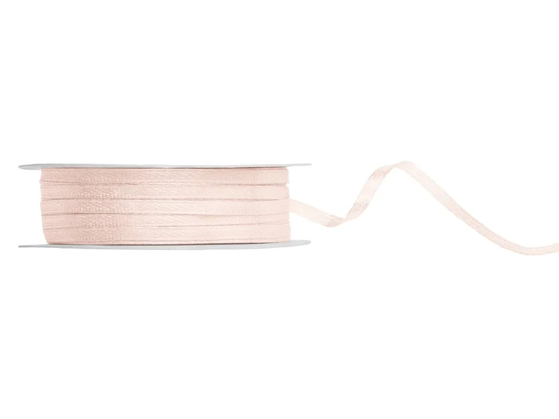 Ivoorkleurige Lint 3Mm 50m