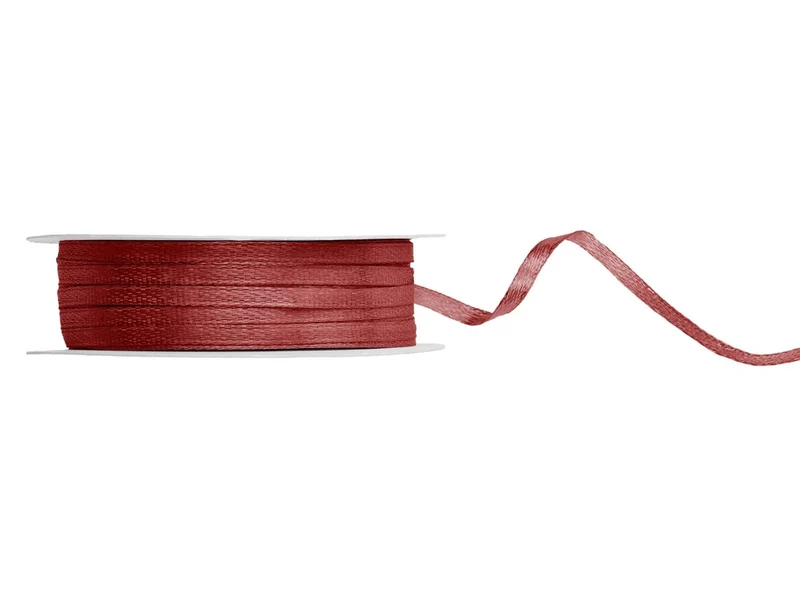 Bordeaux Rode Lint 3Mm 50m
