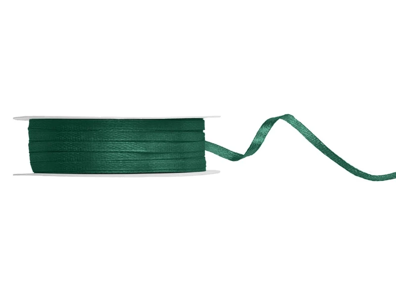 Donkergroene Lint 3Mm 50m