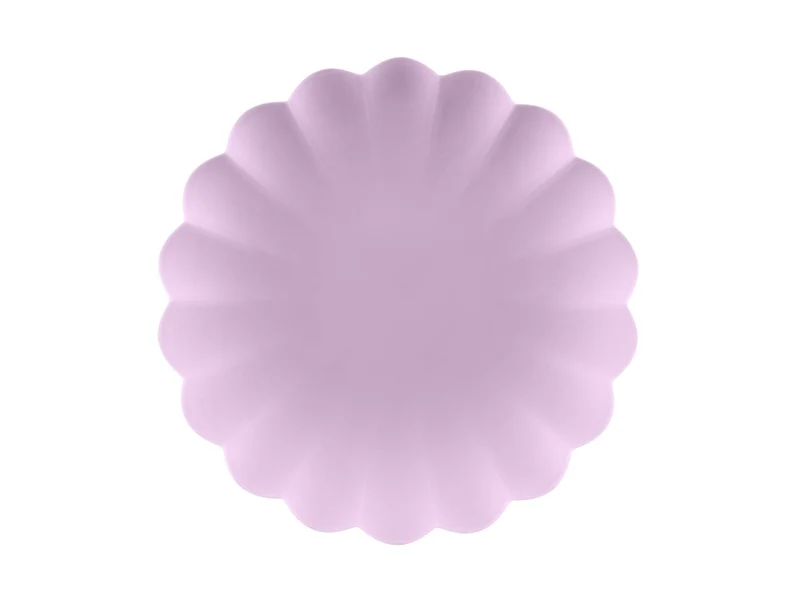 Paars Borden 22cm 4st