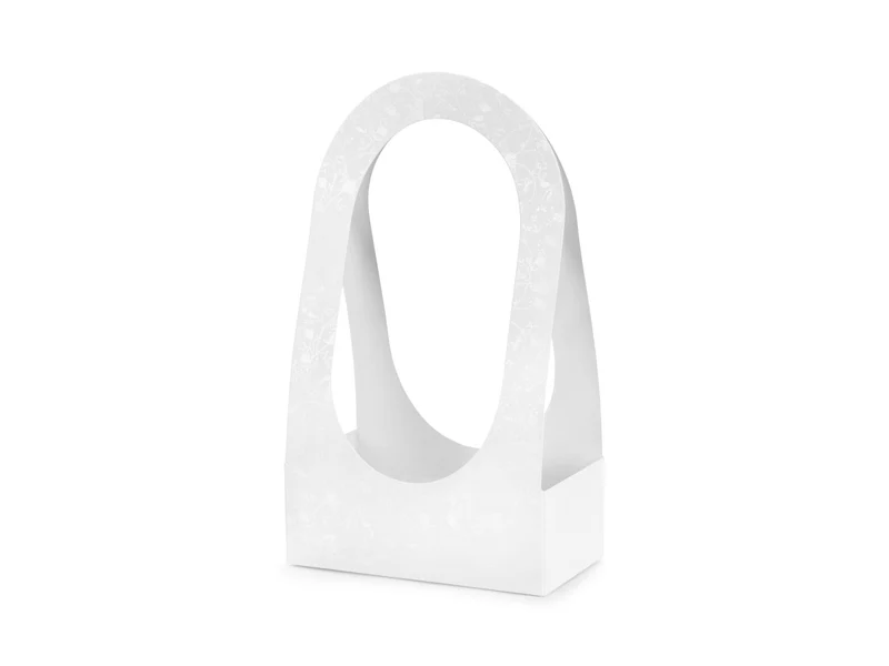Witte Uitdeelbox Bloemenbak 38cm