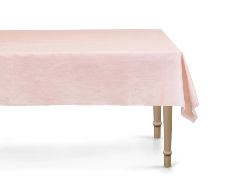 Lichtroze Tafelkleed Synthetisch 1,8m