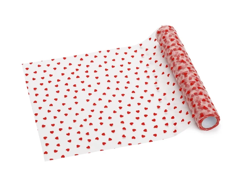 Hartjes Tafelloper Rood Tule 9m
