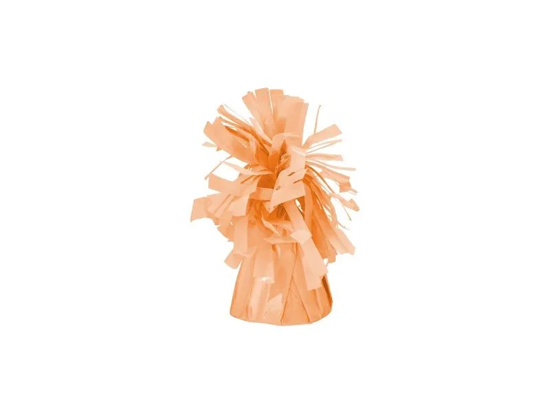 Oranje Ballon Gewicht Pastel 7cm