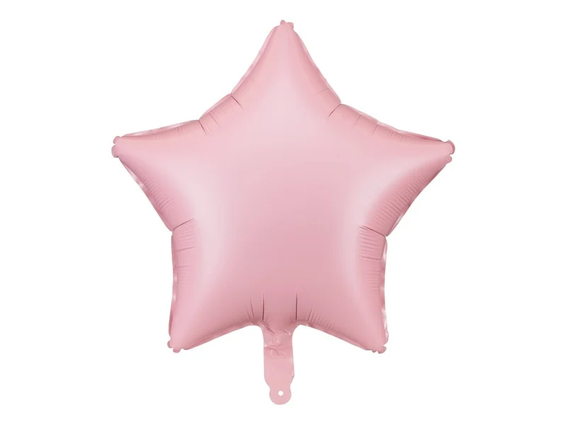 Ster Helium Ballon Roze Leeg 48cm