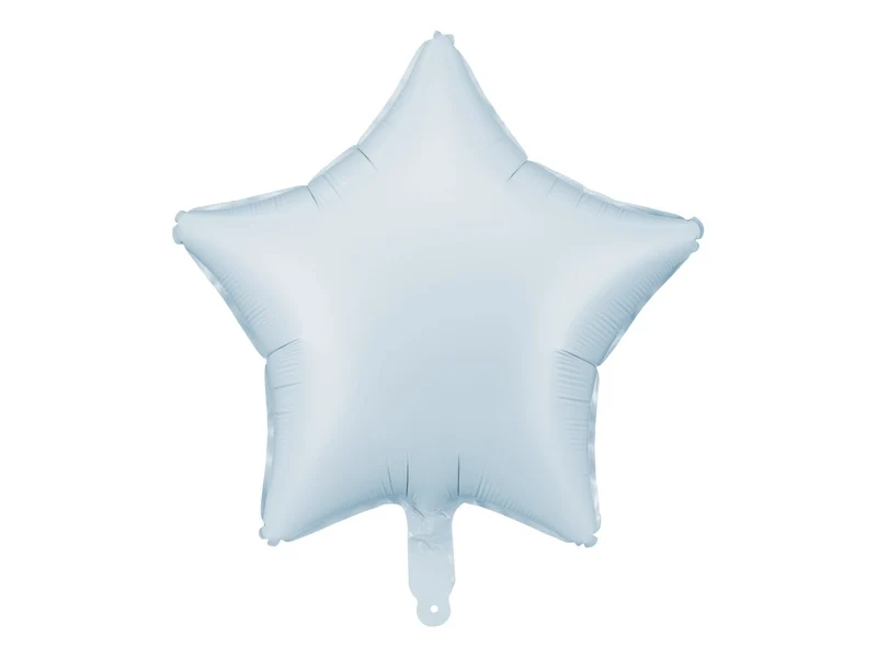 Ster Helium Ballon Blauw Leeg 48cm