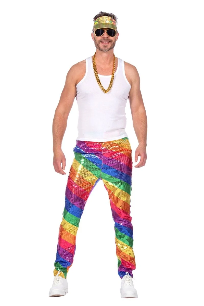 Regenboog Broek Heren