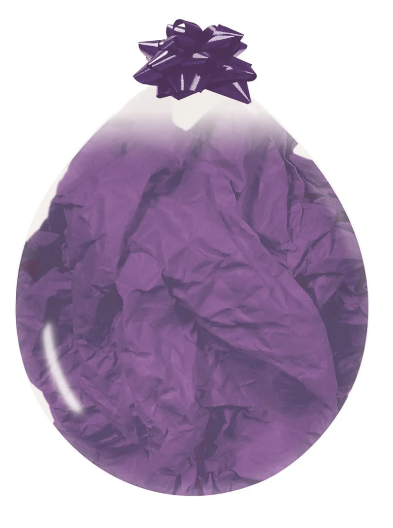 Paarse Stuffer Ballon 45cm 25st