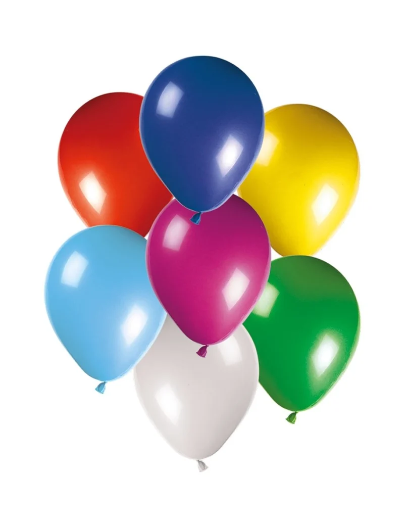 Gekleurde Ballonnen Leeg 30cm 100st
