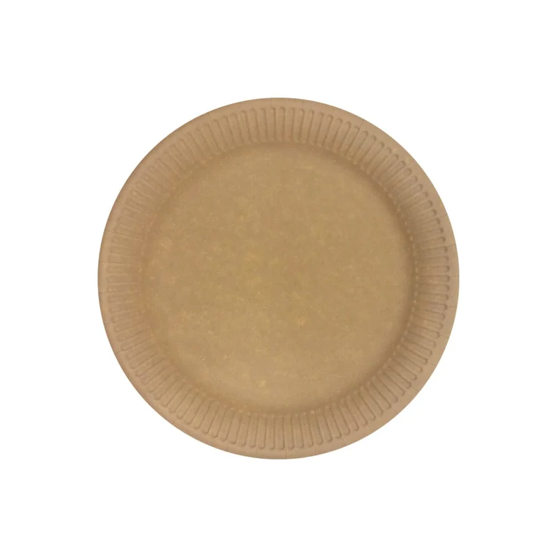 Bruine Borden Kraft Papier 20cm 10st
