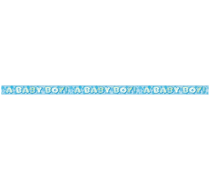 Baby Banner Blauw 3,65m