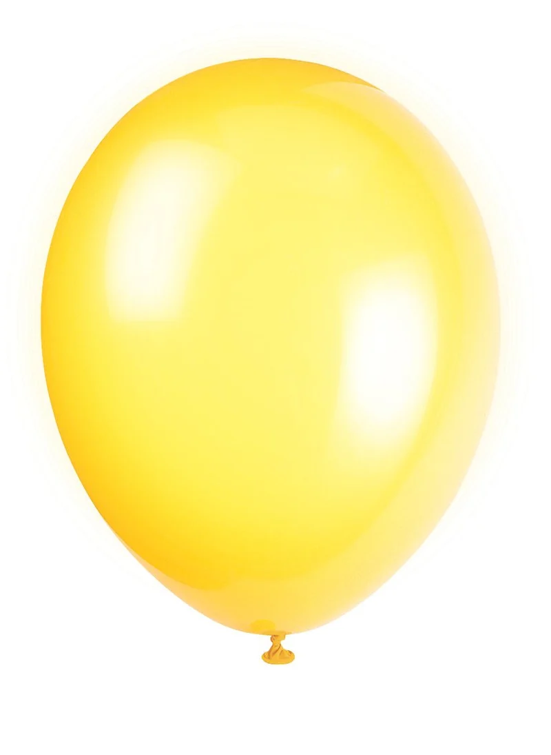 Gele Ballonnen Lemon 30cm 10st