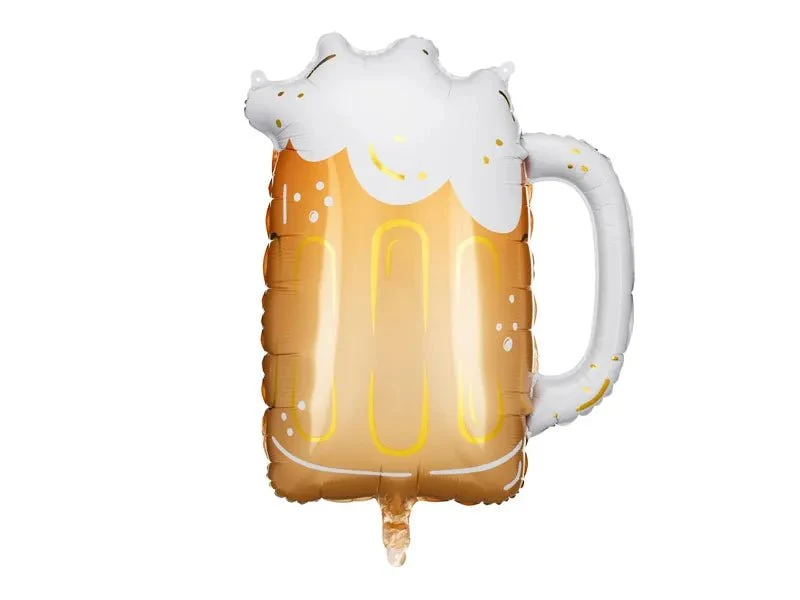 Bier Helium Ballon Leeg 54cm