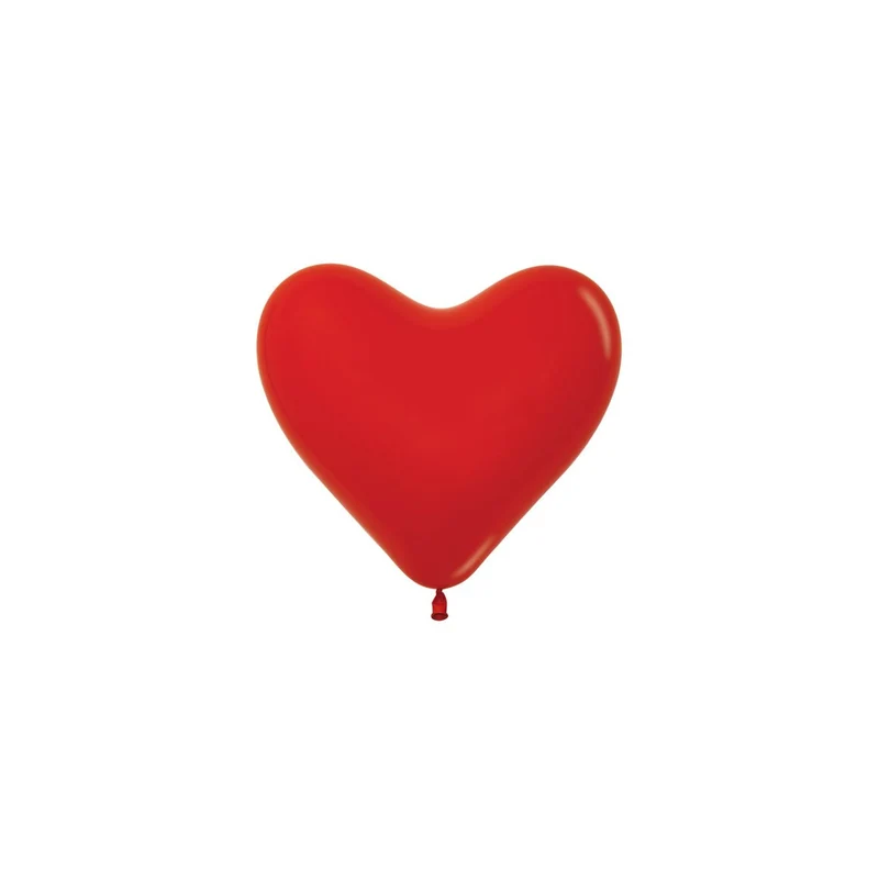 Rode Hartjes Ballonnen 15cm 50st