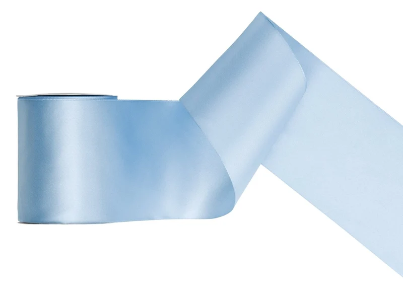 Lichtblauwe Lint 25m