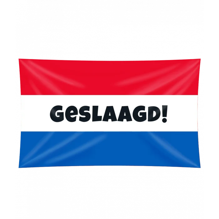 Geslaagd Vlag Xxl 1,5m