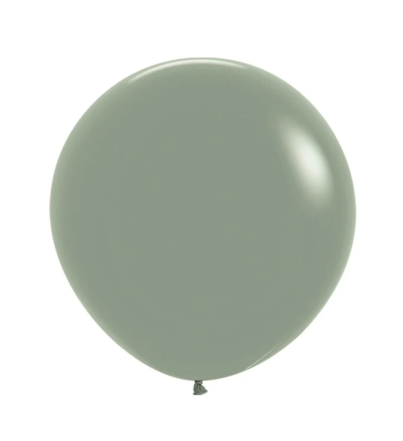 Groene Ballonnen Pastel 61cm 3st