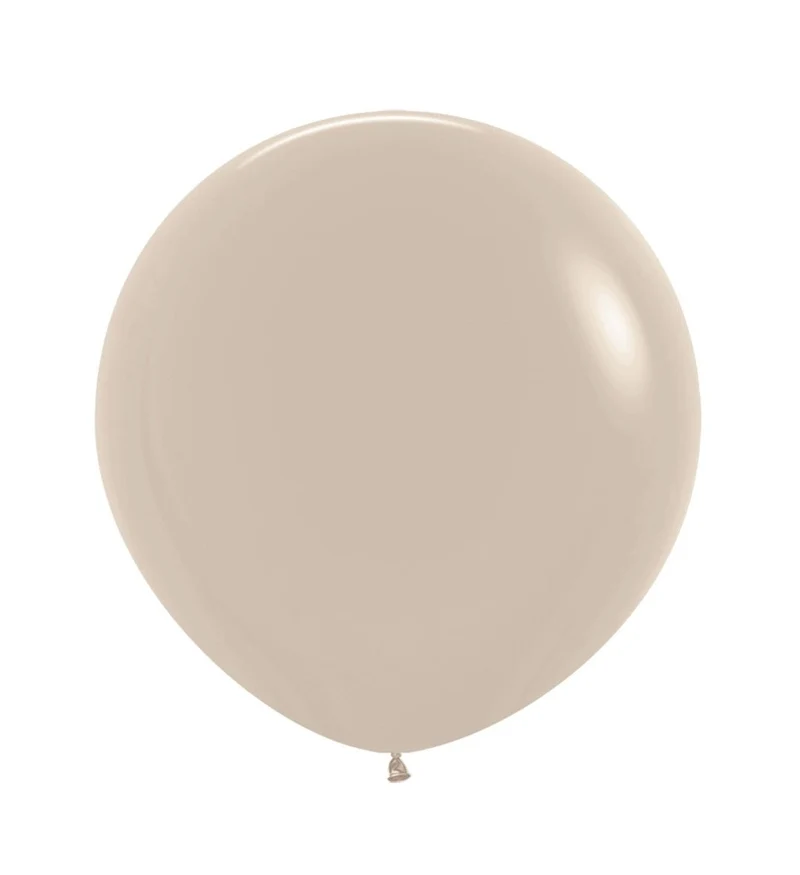 Beige Ballonnen 61cm 3st