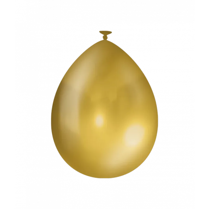 Gouden Ballonnen Metallic 30cm 50st