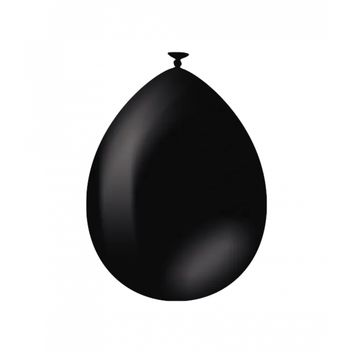 Zwarte Ballonnen 30cm 50st