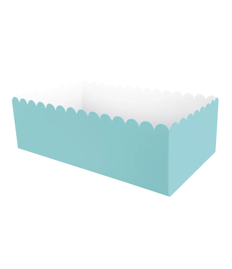 Lichtblauwe Snackbakje 12,5cm 8st