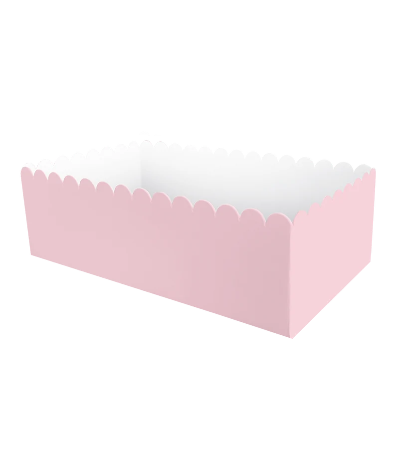 Lichtroze Snackbakje 12,5cm 8st
