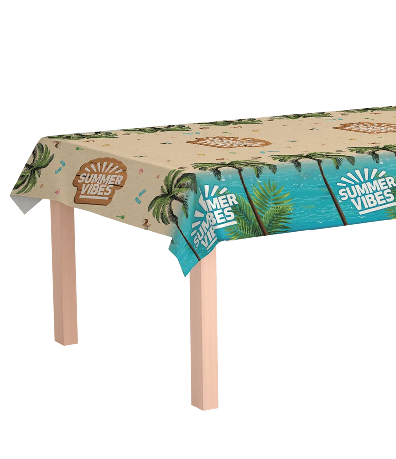 Gekleurde Tafelkleed Summer Vibes 2,74m