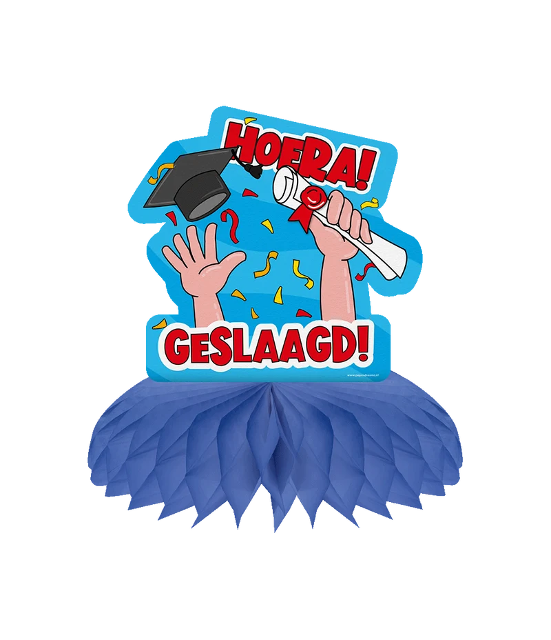 Geslaagd Tafeldecoratie