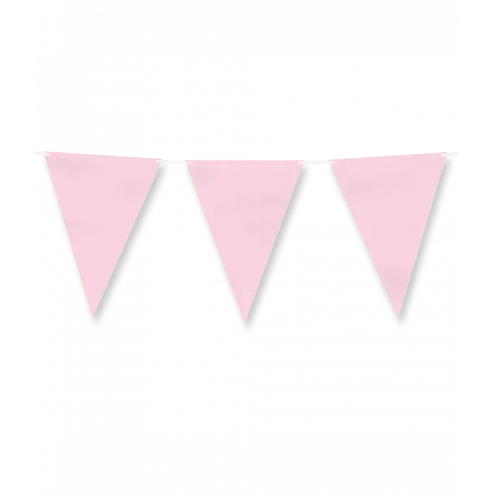 Lichtroze Slinger Pastel 6m