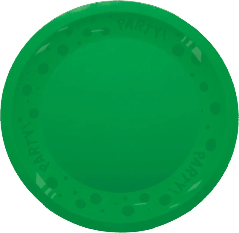 Party Bord Groen 21cm