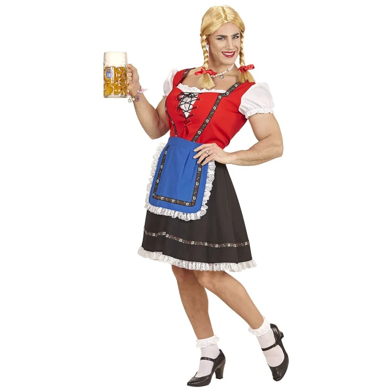 Grappig Dirndl Jurk Oktoberfest Heren