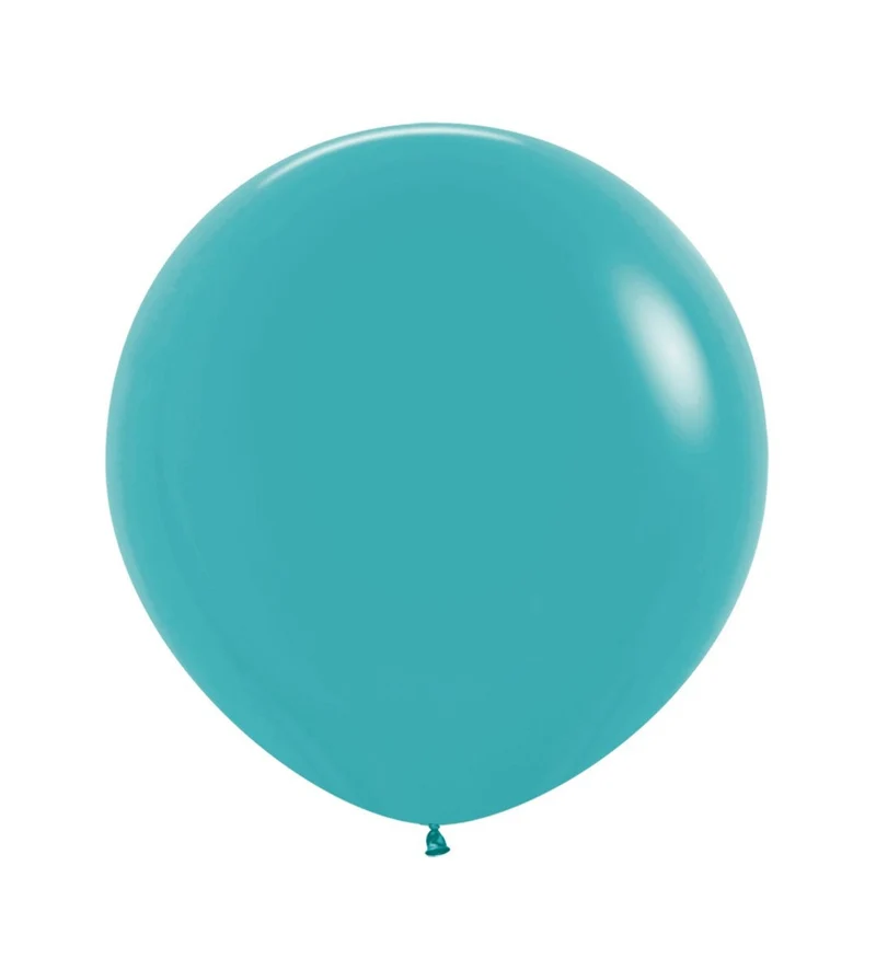 Turquoise Ballonnen 61cm 3st