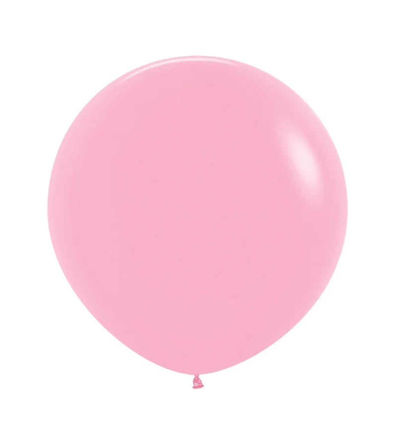 Lichtroze Ballonnen Latex 61cm 3st
