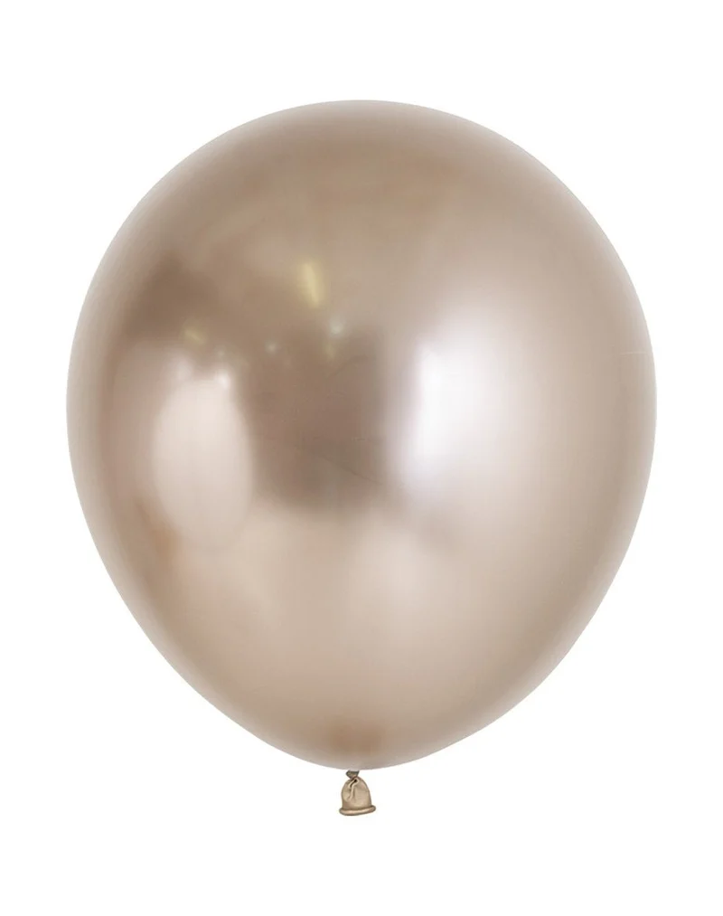 Gouden Ballonnen Champagne 45cm 15st