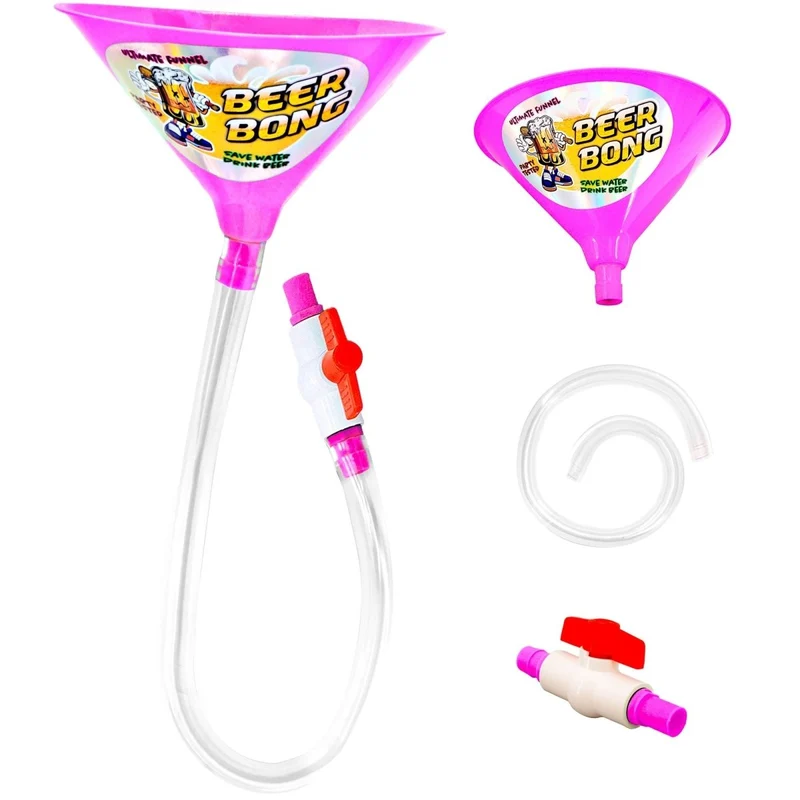 Bier Drankspel Trechter Roze