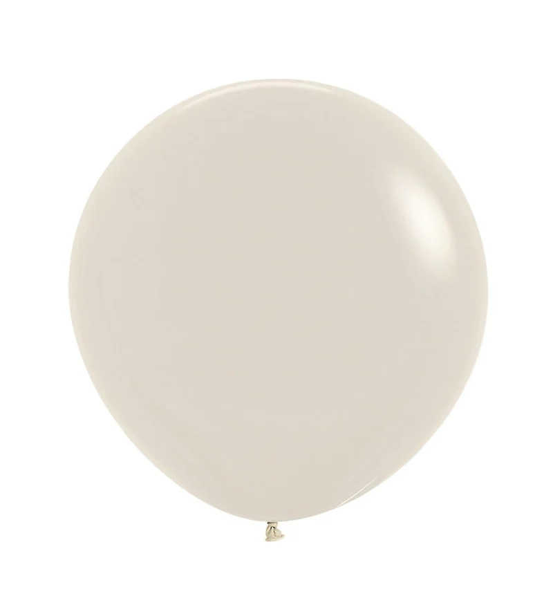 Beige Ballonnen Pastel 61cm 3st